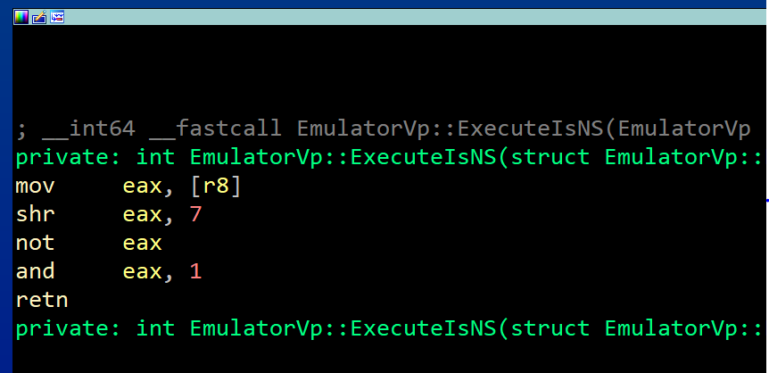 Execute Is NS
